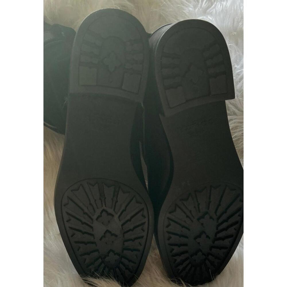 Coach Zena Black Leather, Shearling, Rubber Winter Cold Weather Snow Boots sz 9 - Picture 9 of 10